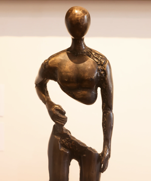 Abstract Man Statue